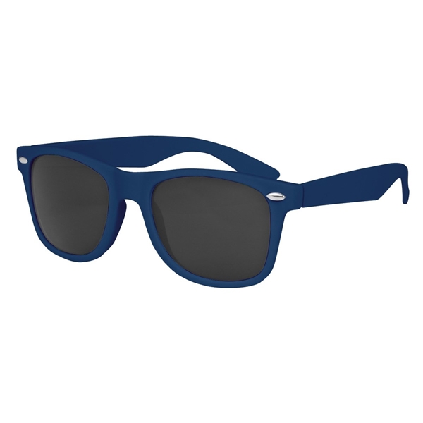 aerial view a navy velvet touch malibu risky business sunglasses - opaque, image 3 of 4
