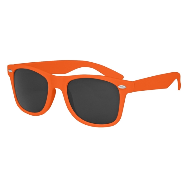 aerial view a orange velvet touch malibu risky business sunglasses - opaque, image 3 of 4