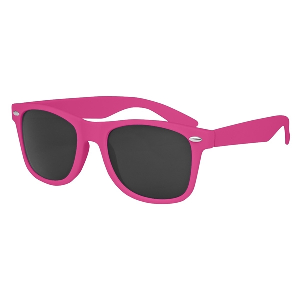 aerial view a pink velvet touch malibu risky business sunglasses - opaque, image 3 of 4