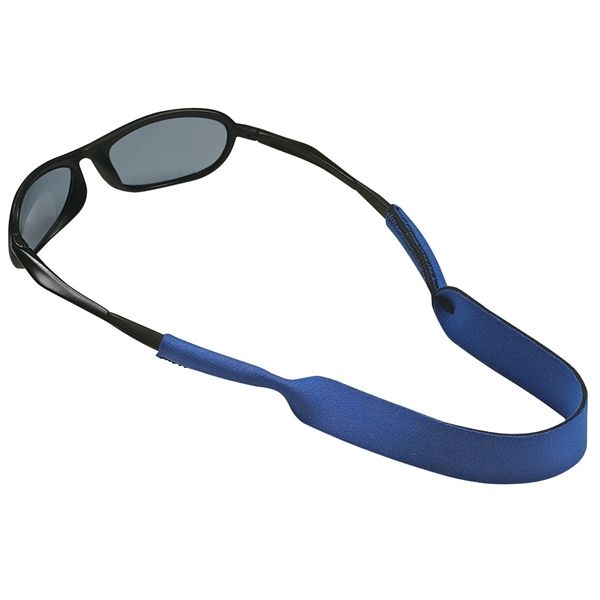 aerial view a royal blue sunglass strap, image 3 of 3