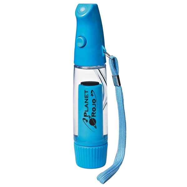 aerial view a blue mini personal misters, image 2 of 5