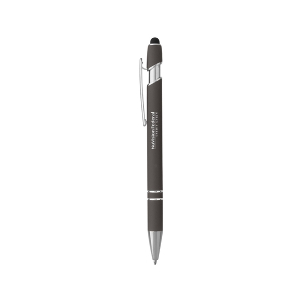 aerial view a gray pen with stylus, image 4 of 4