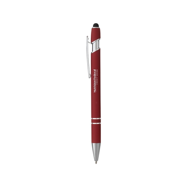 aerial view a red pen with stylus, image 4 of 4