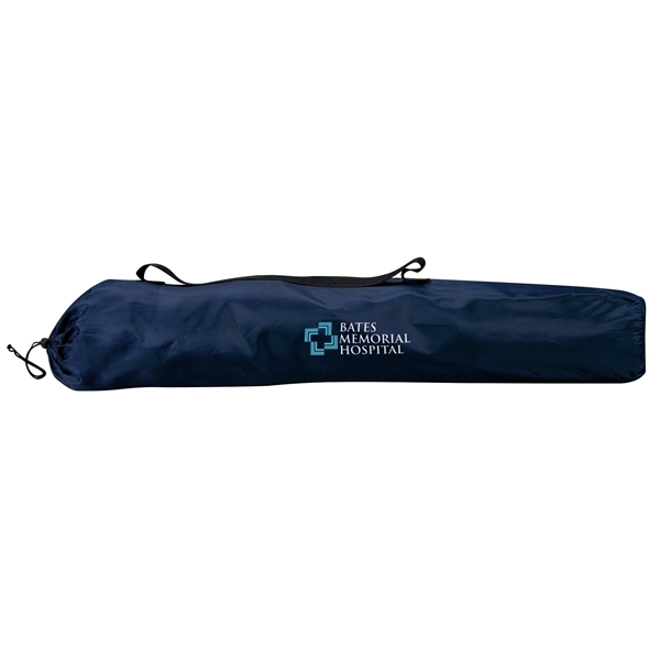 aerial view a navy captains camping folding chair, image 6 of 8
