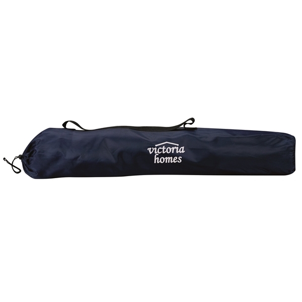 aerial view a navy captains camping folding chair, image 7 of 8