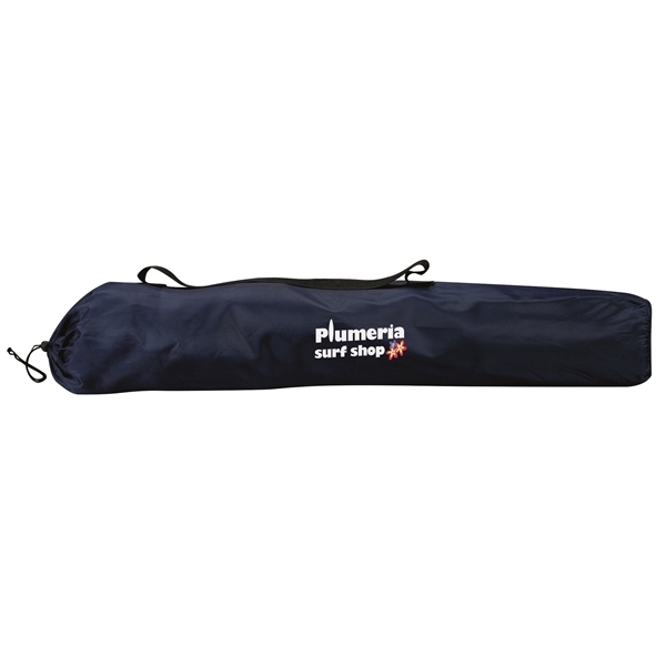 aerial view a navy captains camping folding chair, image 8 of 8