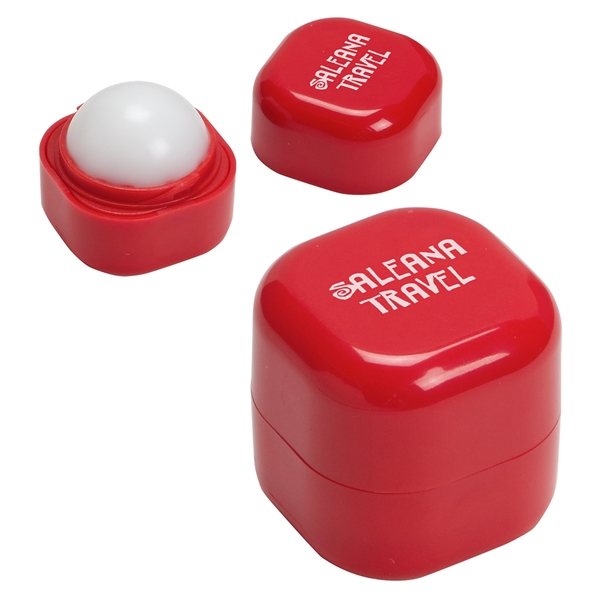 aerial view a red chap - cube vanilla lip balm, image 2 of 2