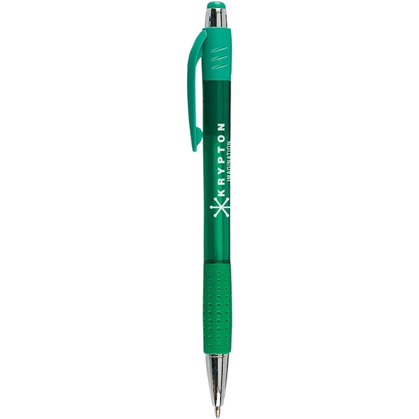 aerial view a green krypton gripper pen, image 2 of 2