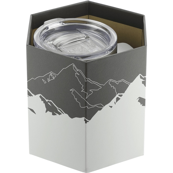 aerial view a white arctic zone(r) titan thermal hp(r) copper arctic mug 14 oz, image 3 of 4