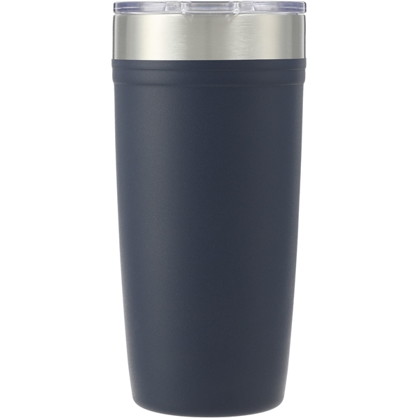 aerial view a navy arctic zone(r) titan thermal hp(r) copper tumbler 20oz, image 4 of 8