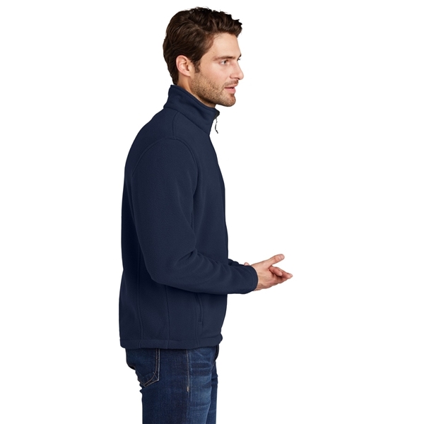 aerial view a true navy port authority fleece jacket - mens, image 3 of 6