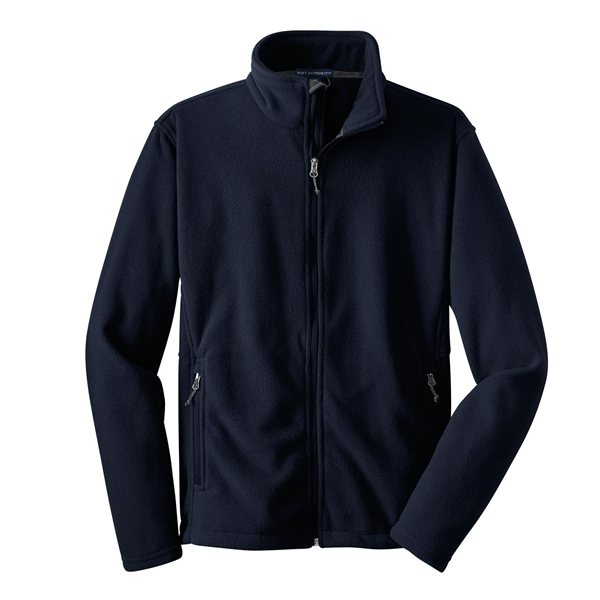 aerial view a true navy port authority fleece jacket - mens, image 5 of 6