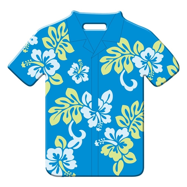 Full Color Luggage Tags - Hawaiian Shirt