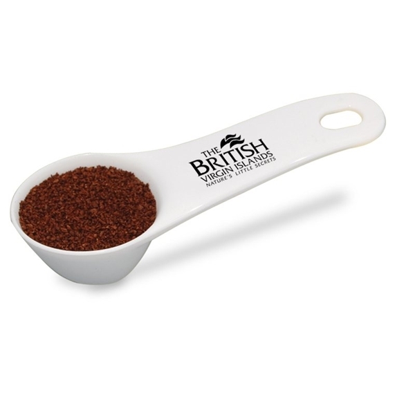 aerial view a white continental coffee scoop, image 2 of 2
