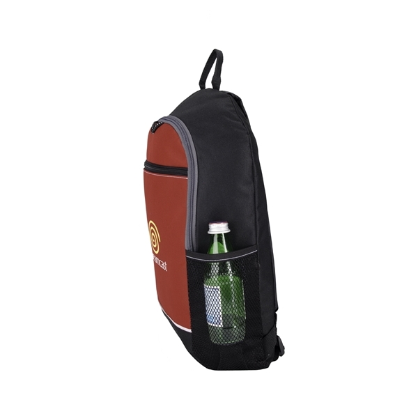 aerial view a red essence backpack, image 5 of 6