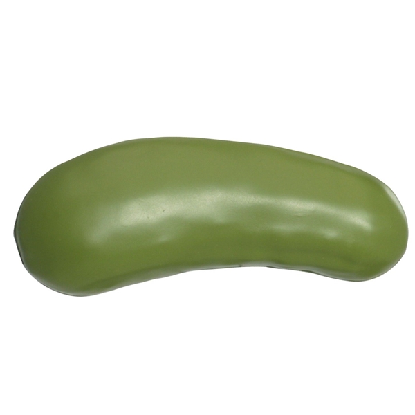 aerial view a green pickle - stress reliever, image 2 of 2