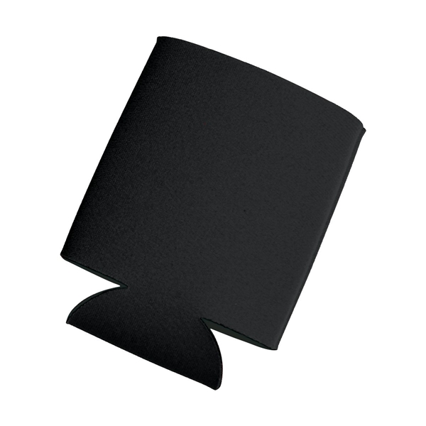 aerial view a black kan tastic foam pocket can holder, image 3 of 5