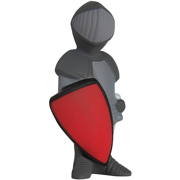 aerial view a gray/red knight stress reliever, image 3 of 7