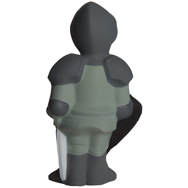 aerial view a gray/red knight stress reliever, image 4 of 7