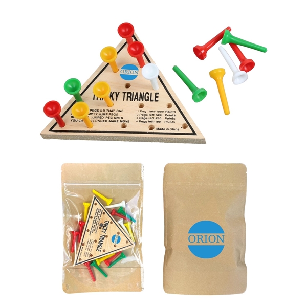 Tricky Triangle IQ Peg Game