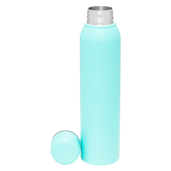 aerial view a matte mint 16.9 oz h2go silo - powder - matte mint, image 3 of 7