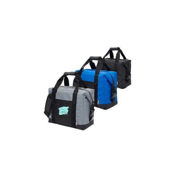 aerial view a group of urban peak(r) waterproof 24 can cooler, image 2 of 3