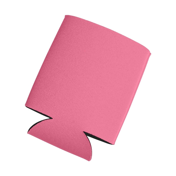 aerial view a hot pink kan tastic foam pocket can holder, image 3 of 4