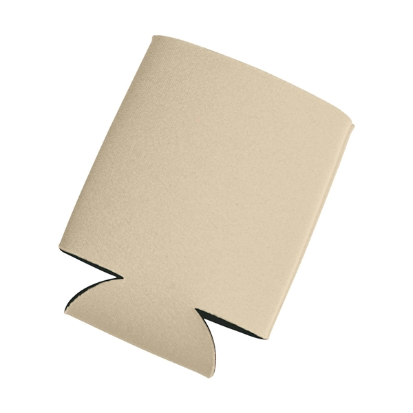 aerial view a khaki kan tastic foam pocket can holder, image 3 of 4