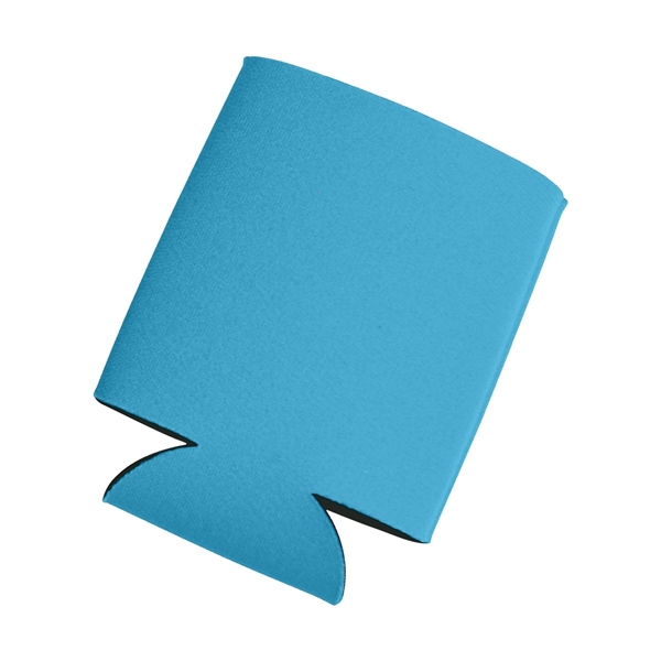 aerial view a light blue kan tastic foam pocket can holder, image 3 of 4
