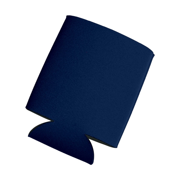 aerial view a navy kan tastic foam pocket can holder, image 3 of 4