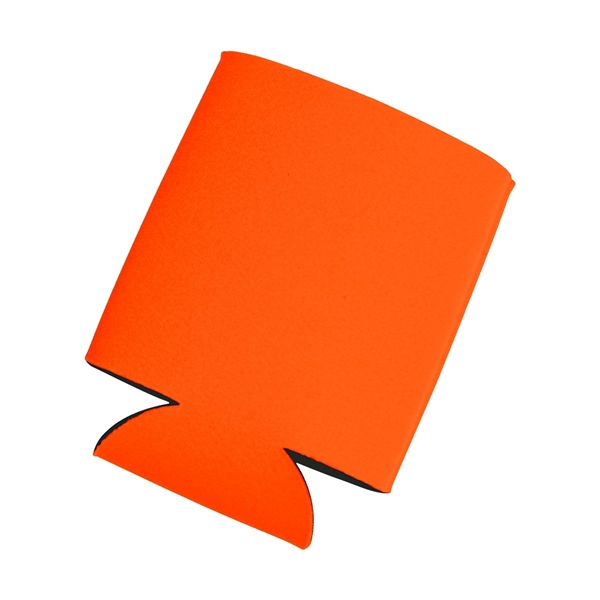 aerial view a orange kan tastic foam pocket can holder, image 3 of 4