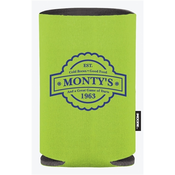 aerial view a lime koozie(r) collapsible can cooler, image 2 of 6