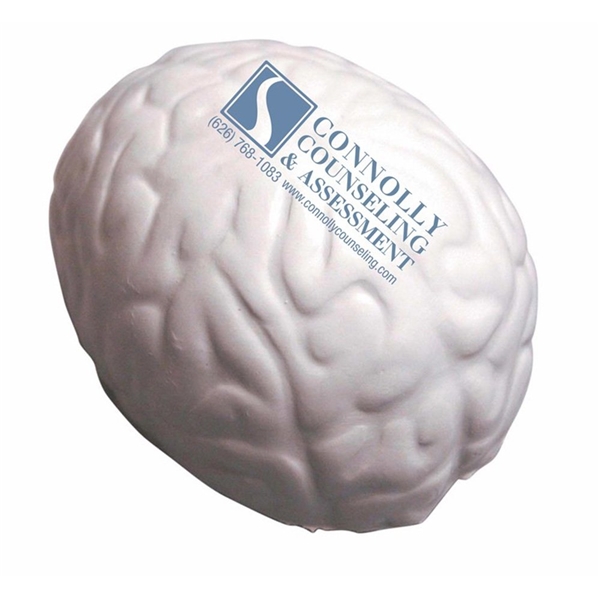 aerial view a gray brain squeezies - stress reliever, image 2 of 7