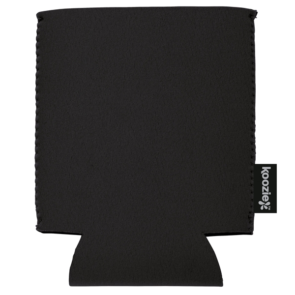 aerial view a black koozie(r) magnetic can cooler, image 4 of 6
