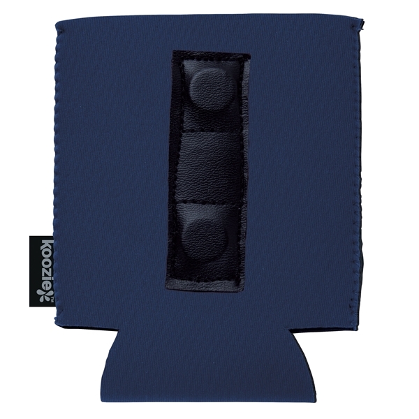 aerial view a navy koozie(r) magnetic can cooler, image 5 of 7