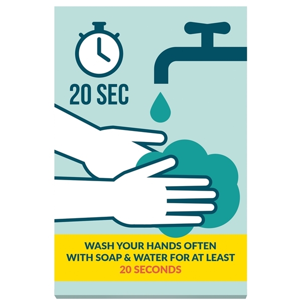 aerial view a white souvenir(r) 4 x 6 scratch pad, 25 sheet, image 4 of 10