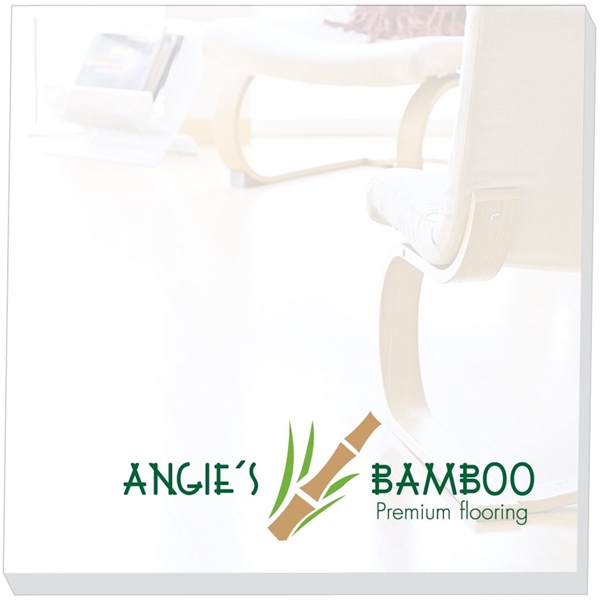 aerial view a white custom sticky note pads, image 25 of 29