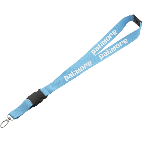 aerial view a blue hang in there lanyard, image 2 of 3