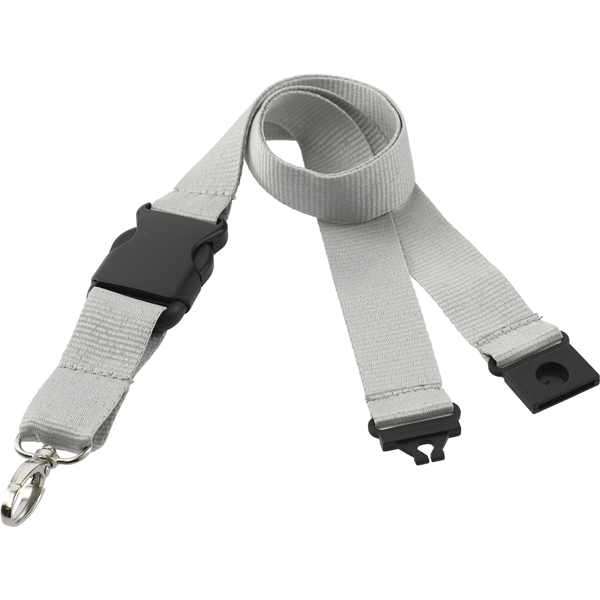 aerial view a gray hang in there lanyard, image 3 of 3