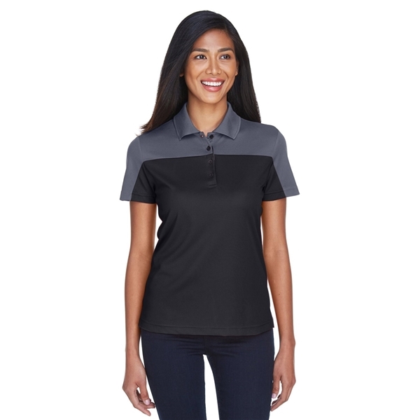 CORE365 - Womens Balance Colorblock Performance Piqu Polo