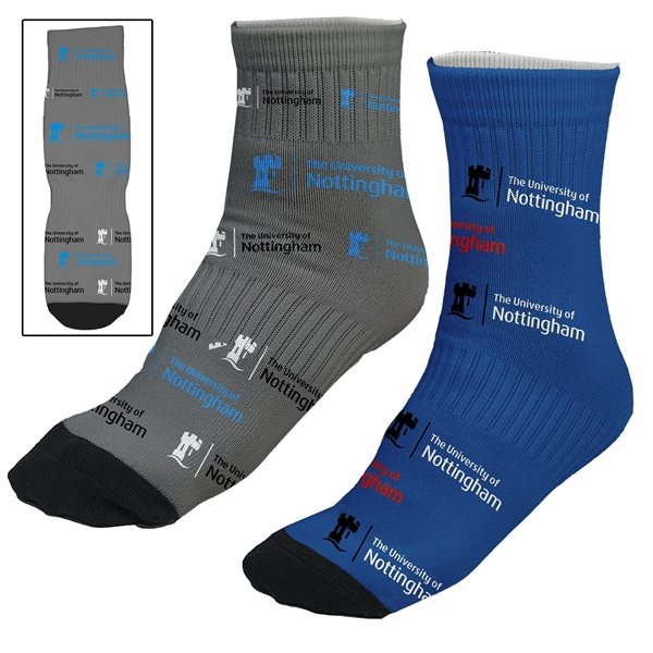 SPORTY Color Sublimation Low - Cut Ankle Socks in Mens Womens Size