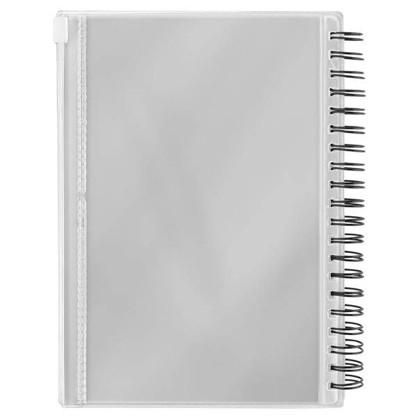 aerial view a silver pocket buddy notebook, image 3 of 4