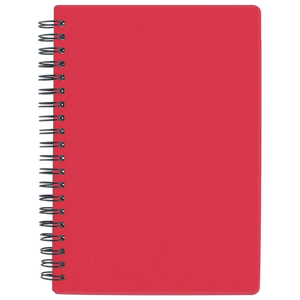 aerial view a red pocket buddy notebook, image 2 of 3