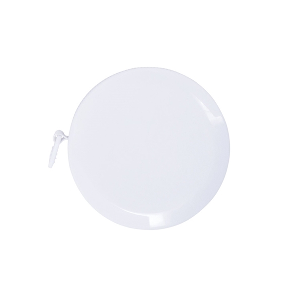 aerial view a white vinyl round tape measure 5, image 2 of 3