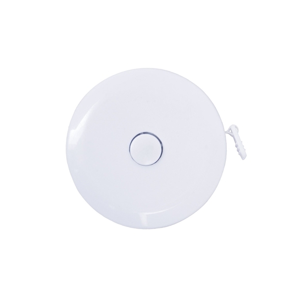 aerial view a white vinyl round tape measure 5, image 3 of 3