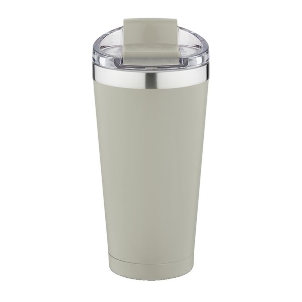 aerial view a sand 20 oz basecamp mckinley tumbler, image 6 of 7