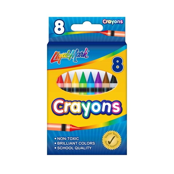 Colorful Crayon Set Of 8
