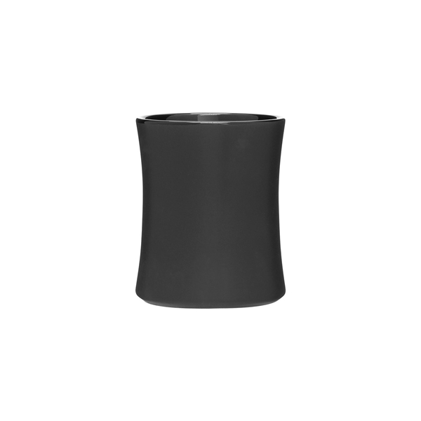 aerial view a black 15 oz bedford mug - black, image 3 of 5