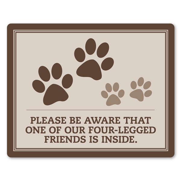 Promotional 4 X 5 In Rect Repositionable Label