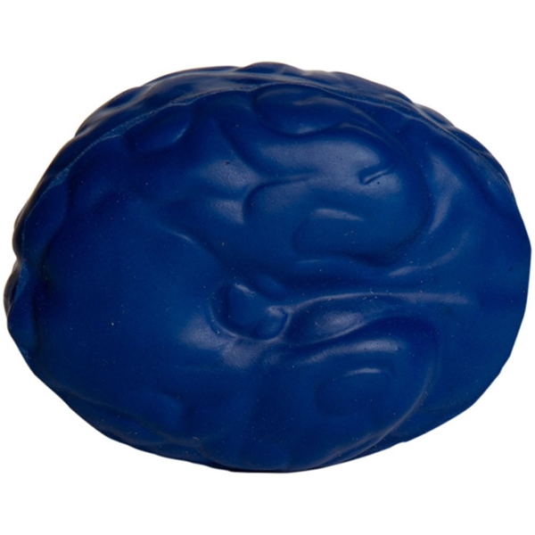 aerial view a blue brain squeezies - stress reliever, image 5 of 5